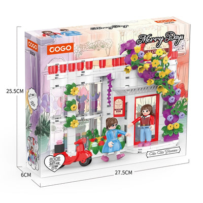 COGO 463PCS Merry Days Series Girls Building Blocks Toys