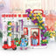 摩登女孩系列小颗粒积木-时尚花店/463PCS