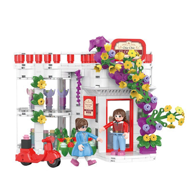 COGO 463PCS Merry Days Series Girls Building Blocks Toys