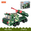 COGO 174PCS Military Missile Vehicle Building Block Toys