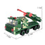 COGO 174PCS Military Missile Vehicle Building Block Toys