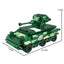 COGO 185PCS Military Armored Vehicle Building Block Toys