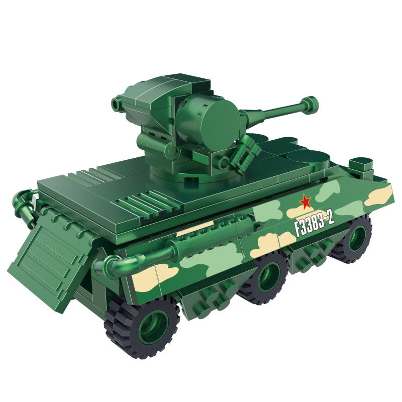 COGO 185PCS Military Armored Vehicle Building Block Toys