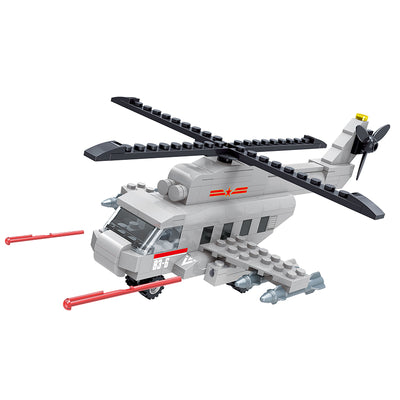 COGO 191PCS Military Helicopter Building Block Toys