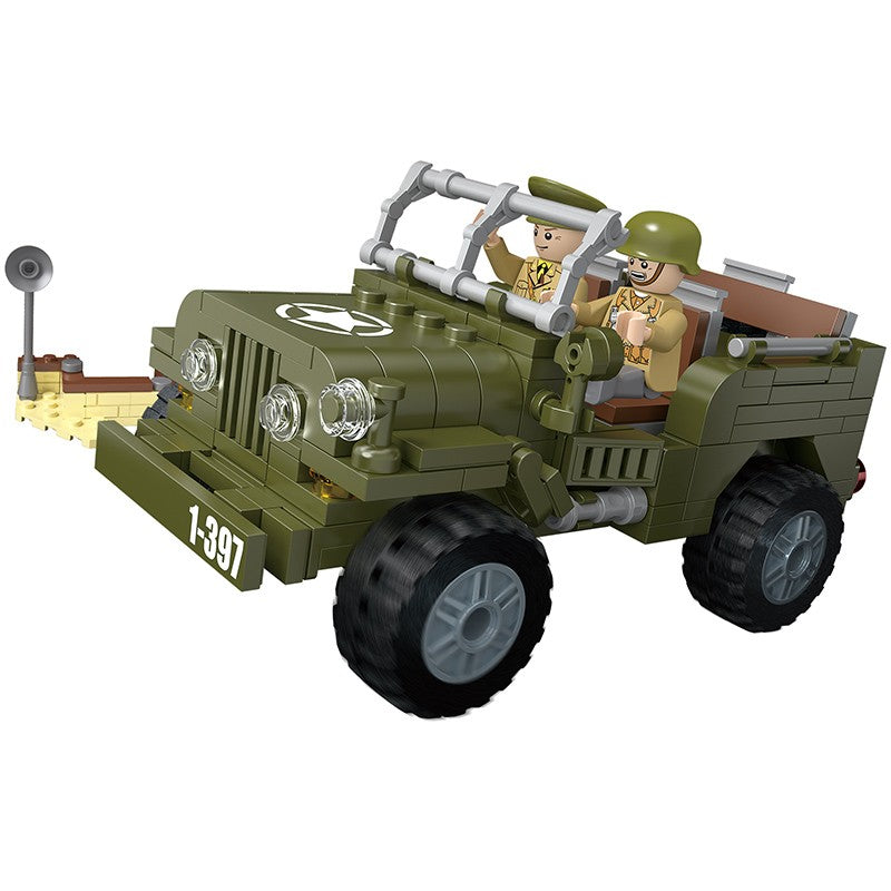 COGO 272PCS Military Vehicle Series Building Block Toys