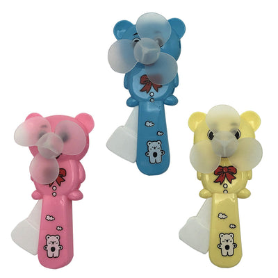 Hand Pressed Bear Fan
