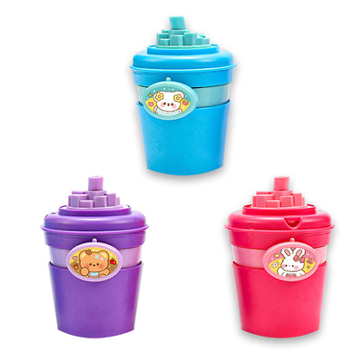 解压奶茶杯挂件/三色混装