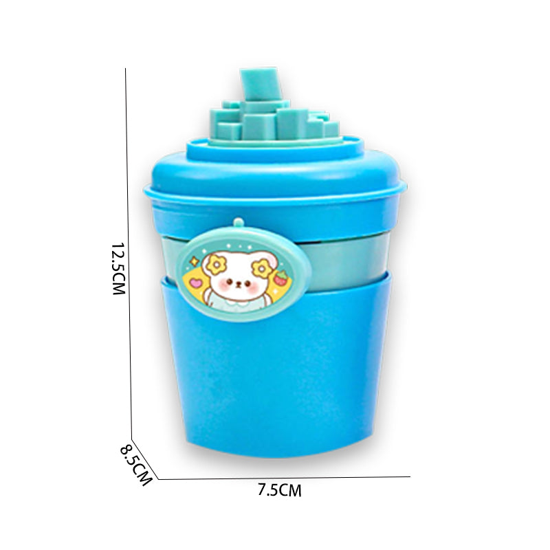 解压奶茶杯挂件/三色混装