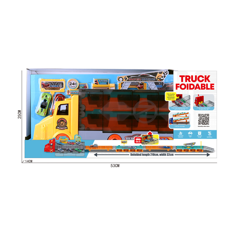 Shoot Off Foldable Track Truck