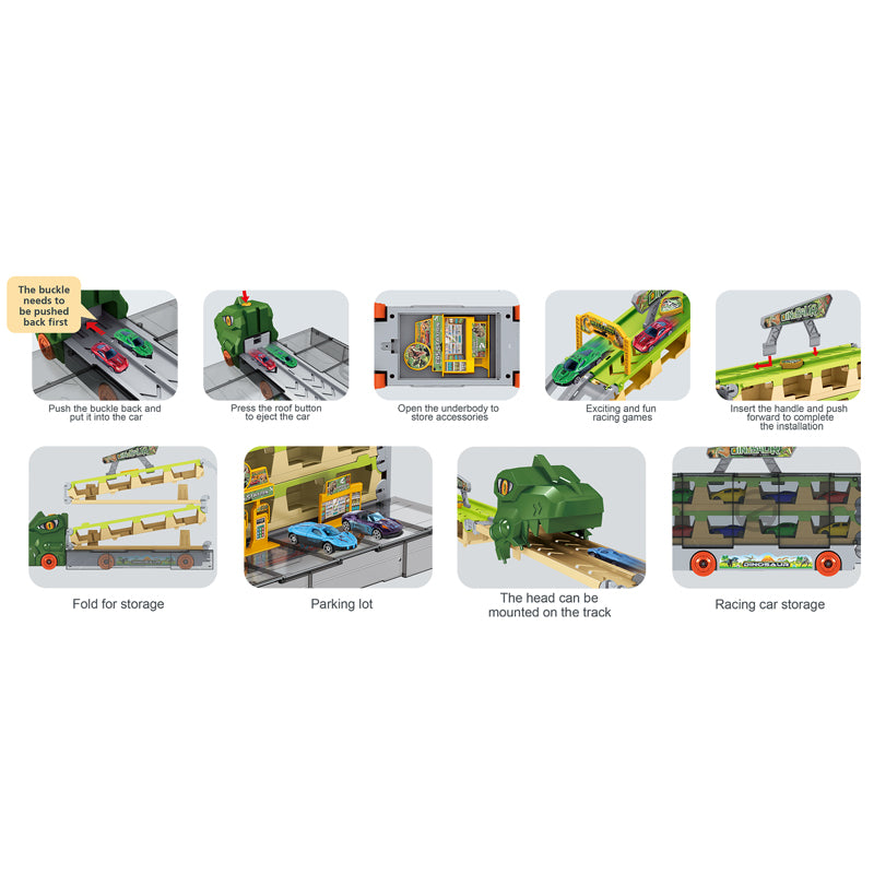 Shoot Off Foldable Track Truck