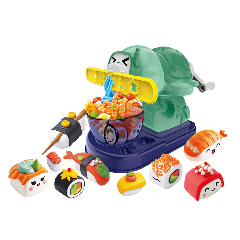 DIY乌龟彩泥套装/青蓝色