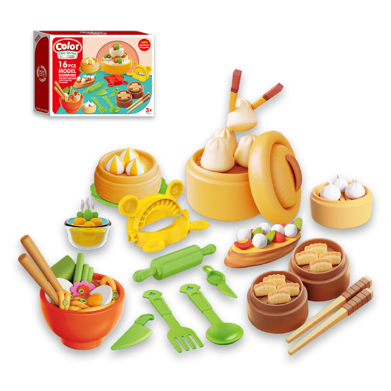 DIY早餐彩泥套装