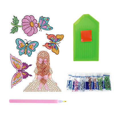 Girls diamond stickers