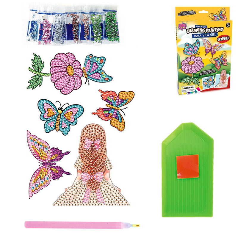 Girls diamond stickers