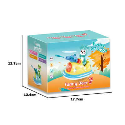 电动梅花鹿导弹车/二色混装