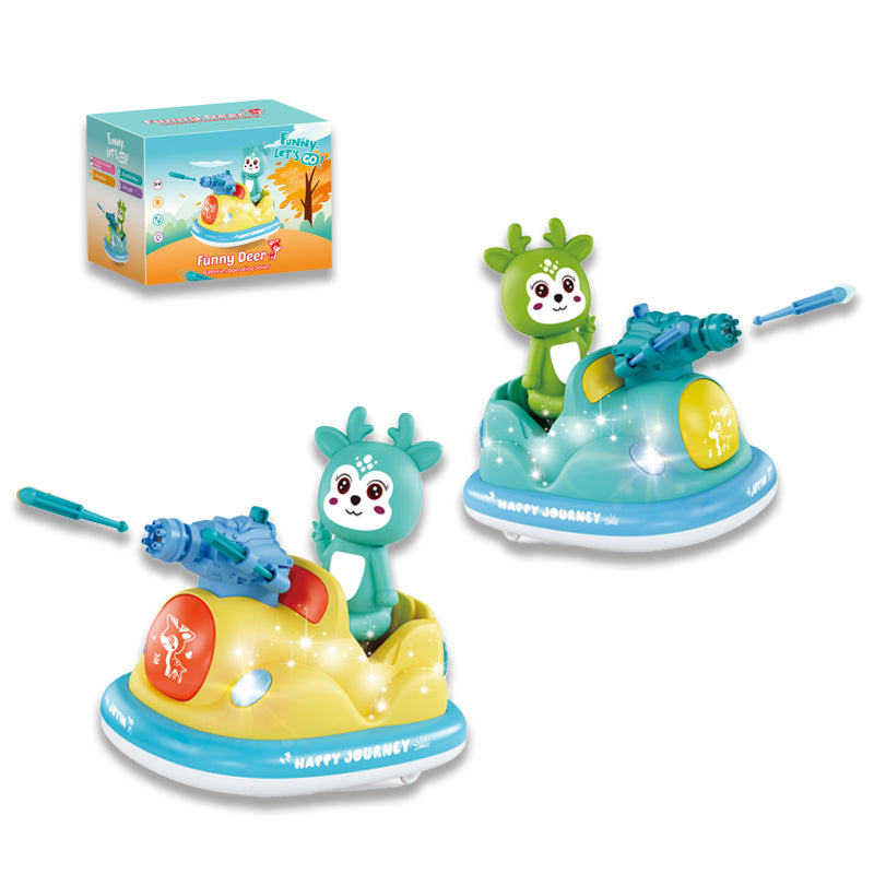 电动梅花鹿导弹车/二色混装