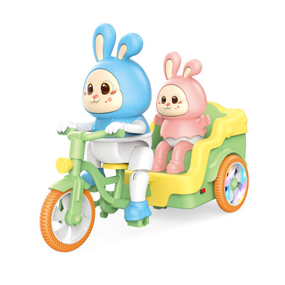 B/O Rabbit Tricycle With Light And Music 2-C Ass'D