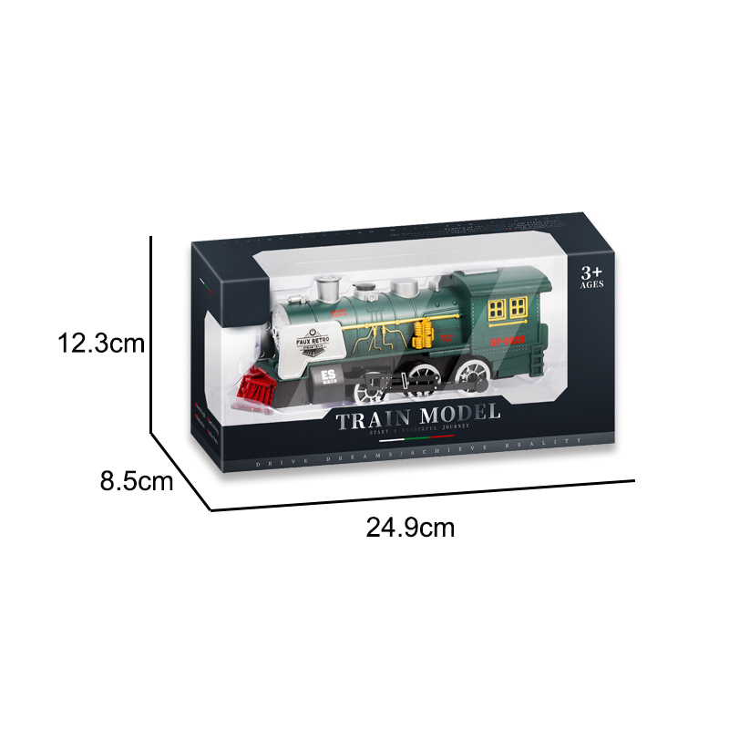 B/O Bump And Go Steam Train With Light And Sound 2-C Ass'D