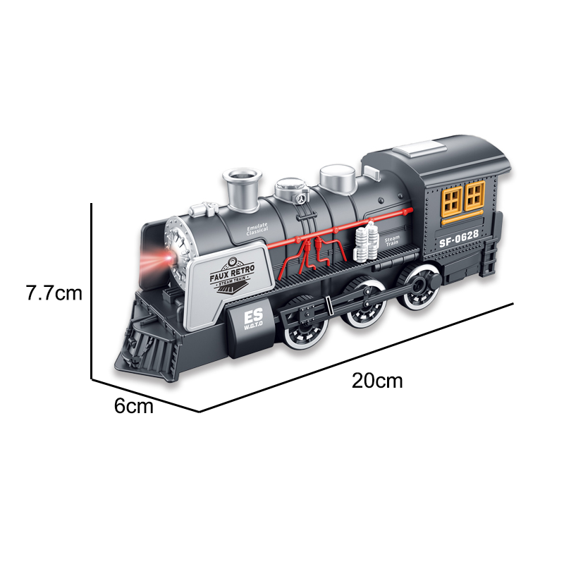 B/O Bump And Go Steam Train With Light And Sound 2-C Ass'D