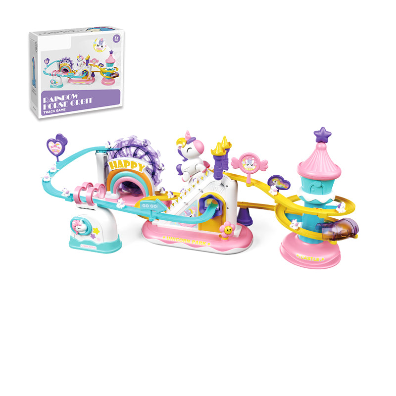 B/O Railway Unicorn With Light And Music