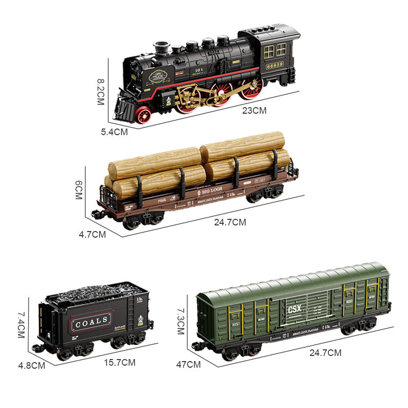 B/O Railway Train With Light And Sound