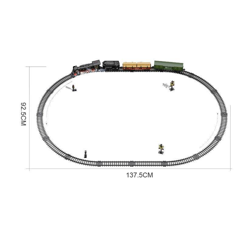 B/O Railway Train With Light And Sound