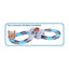 B/O Railway Car With Light(192Pieces)