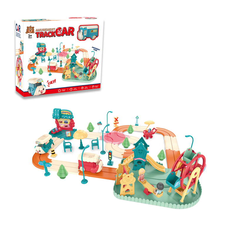 电动轨道车/带灯光,音乐,3*AAA无包电