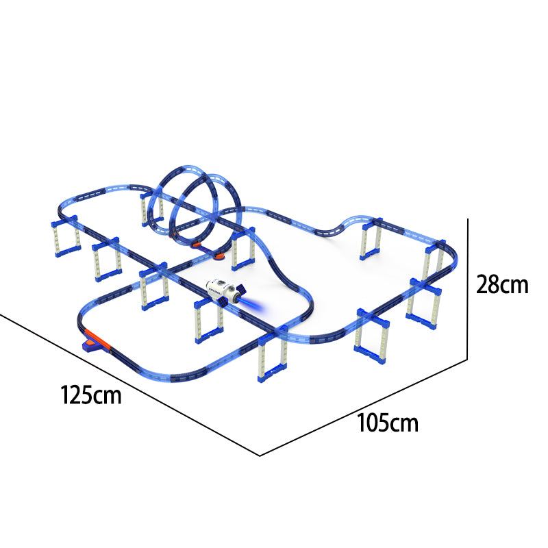 B/O Railway Car/122Pcs