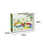 B/O Magnetic Blocks Railway Car(15 Pieces)