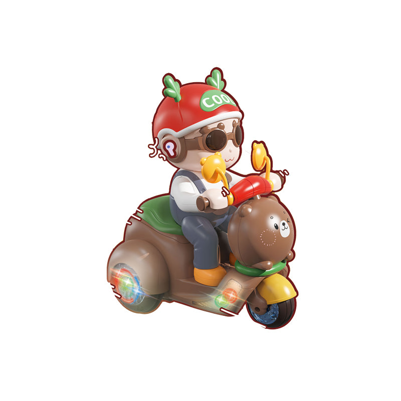 B/O Rocking Tricycle With Light And Music 2-C Ass'D