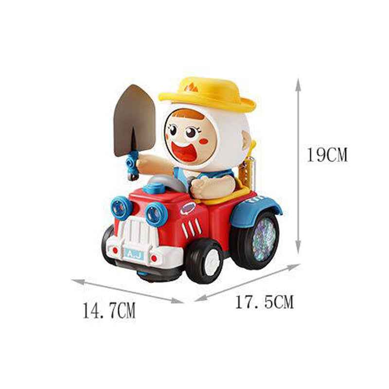 B/O Agricultural Tural Vehicles With Light And Music 2-C Ass'D