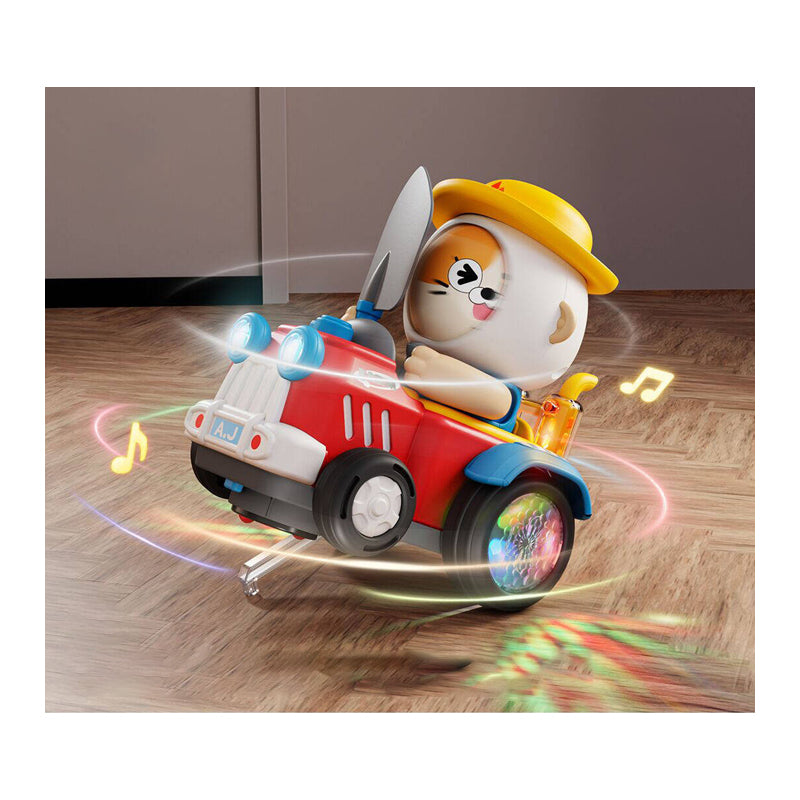 B/O Agricultural Tural Vehicles With Light And Music 2-C Ass'D