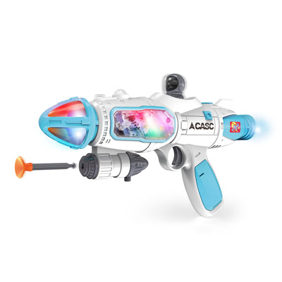 B/O Space Gun With Light And Sound 2-C Ass'D