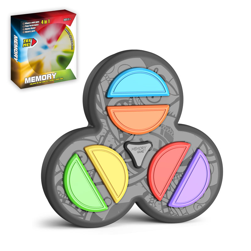 4 In 1 Electric 6 Button 3 Ring Memory Game Machine