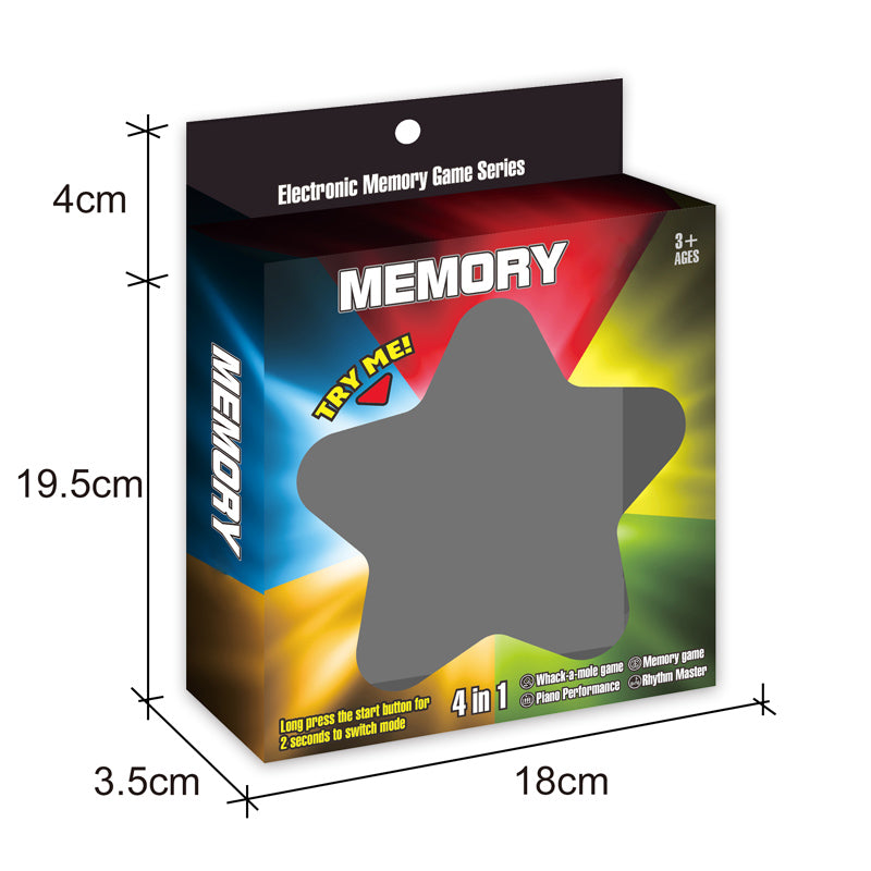 4 In 1 Electric 8 Key Pentagram Memory Game Machine