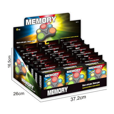 2 In 1 Electric Alien 4 Button Whack A Mole Memory Game Machine