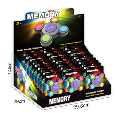 2 In 1 Electric 5 Button Whack A Mole Memory Game Machine