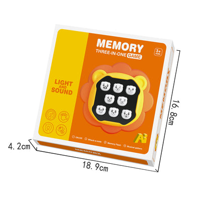 4 In 1 Bear And Lion Memory Game Machine