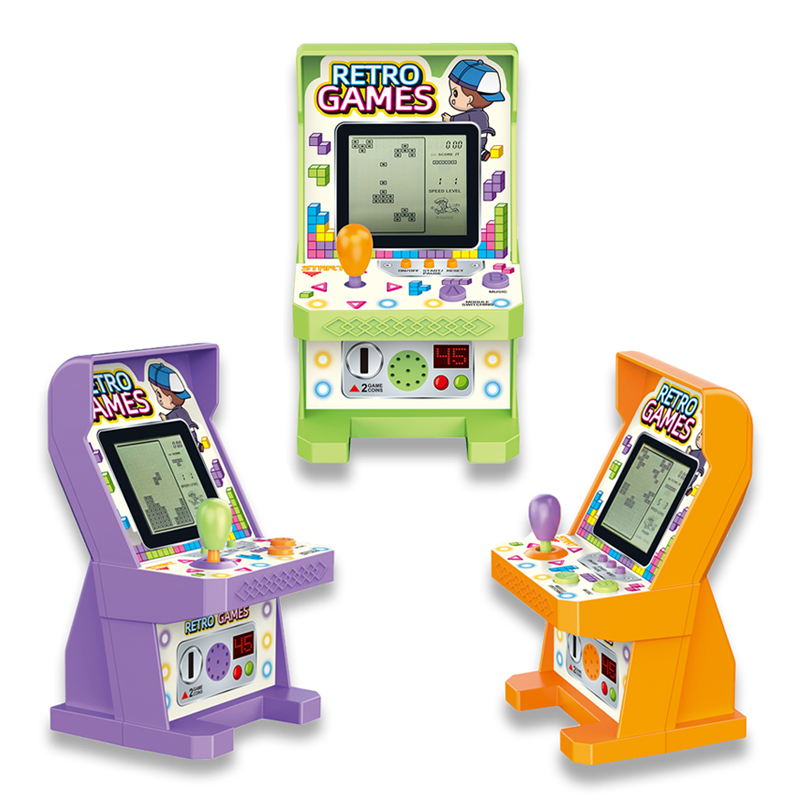 怀旧经典街机益智游戏机/49种游戏1676关,2*AAA无包电