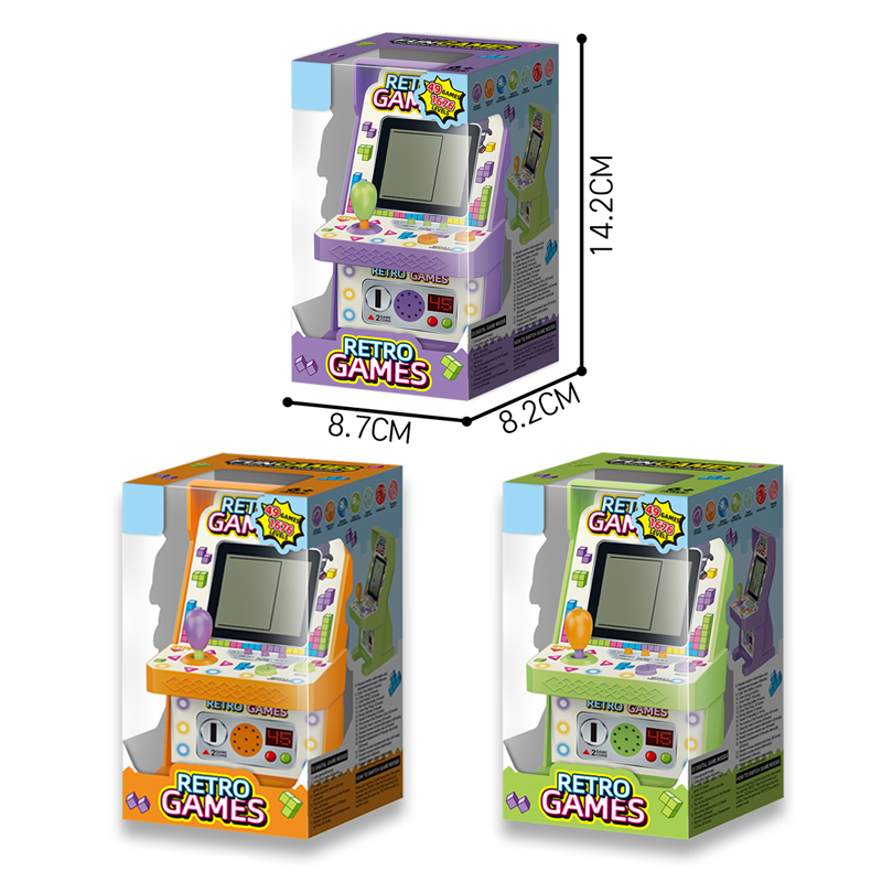 怀旧经典街机益智游戏机/49种游戏1676关,2*AAA无包电