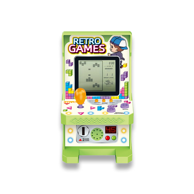 怀旧经典街机益智游戏机/49种游戏1676关,2*AAA无包电