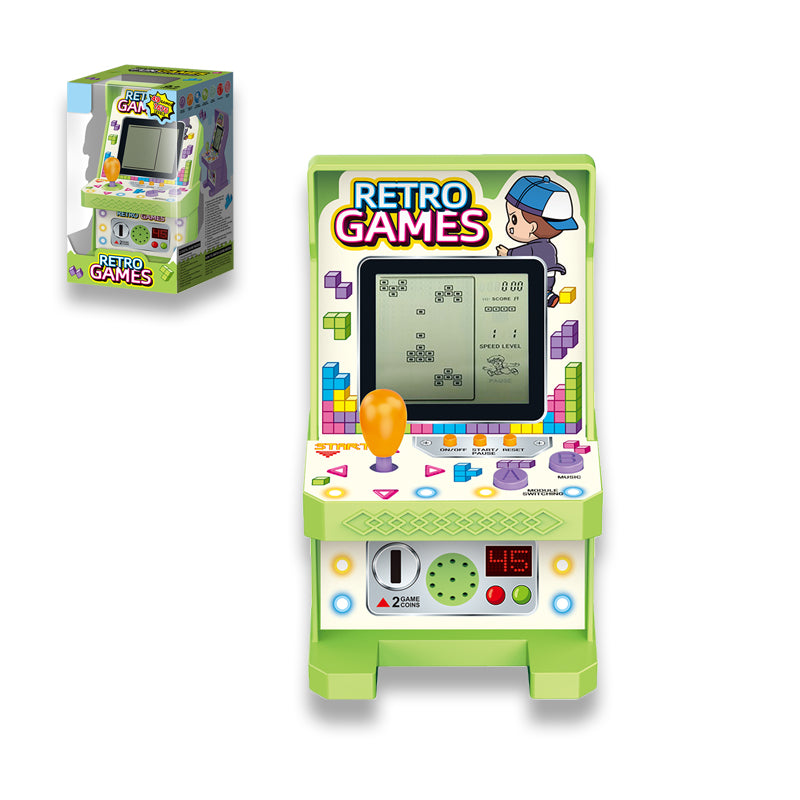 怀旧经典街机益智游戏机/49种游戏1676关,2*AAA无包电