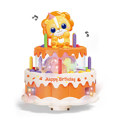 B/O Bump And Go Cake With Light And Music 2-C Ass'D