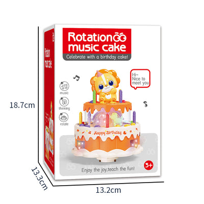 B/O Bump And Go Cake With Light And Music 2-C Ass'D