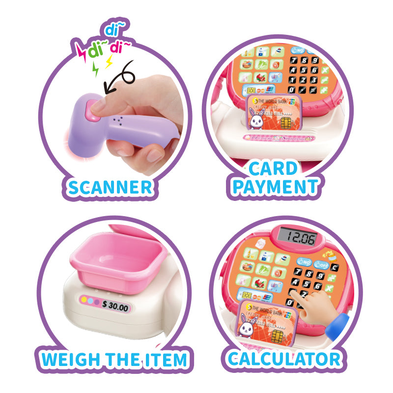 B/O Cash Register With Light And Sound