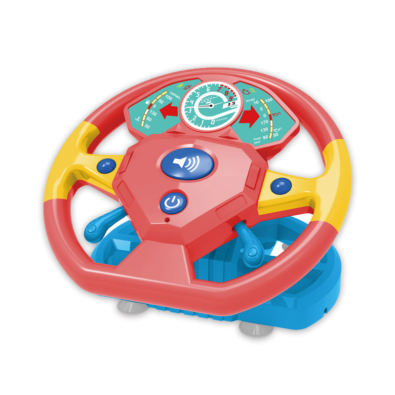 B/O Steering Wheel With Light And Music 2-C Ass'D