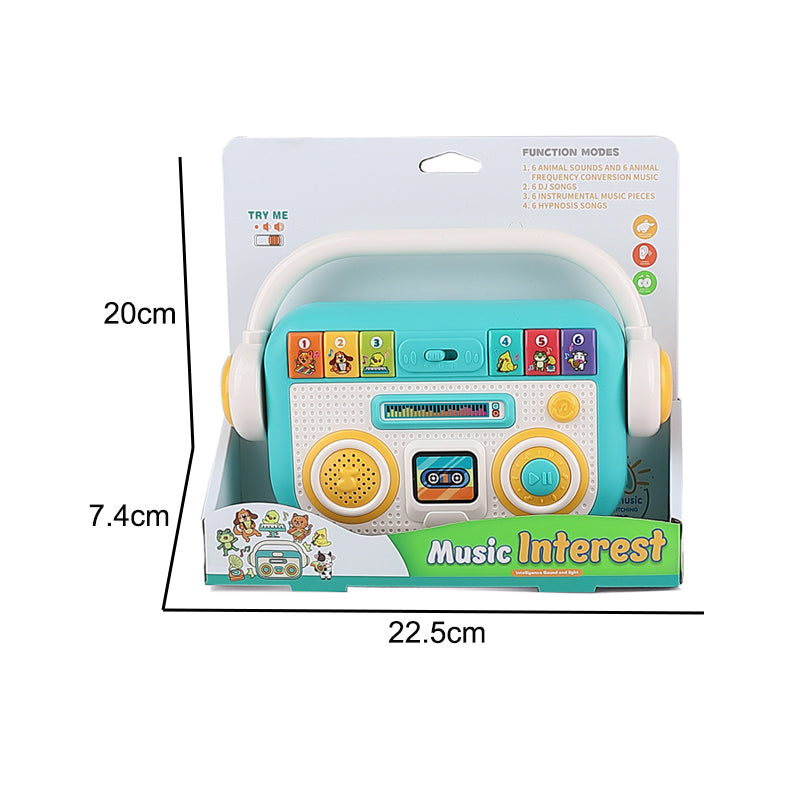 Cartoon Player With Light And Music 2-C Ass'D