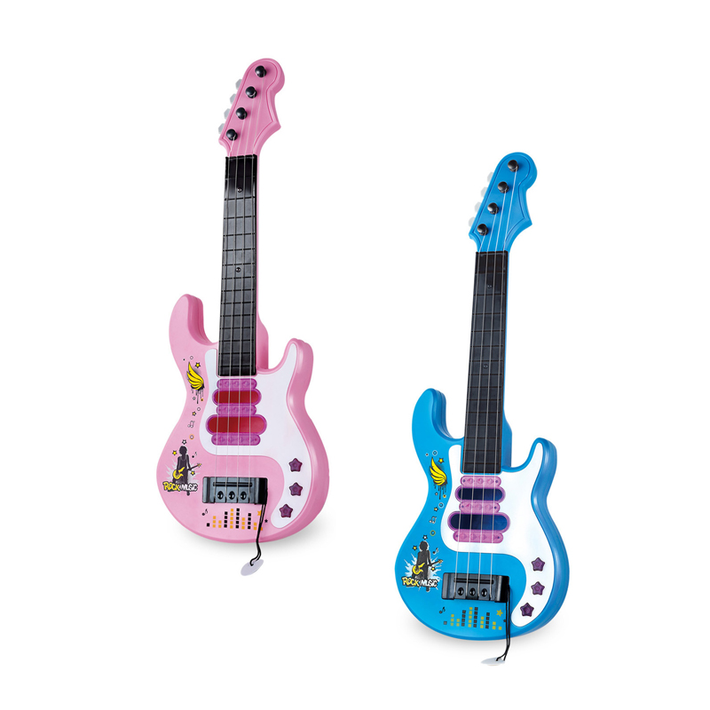 B/O Guitar With Light And Music 2-C Ass'D