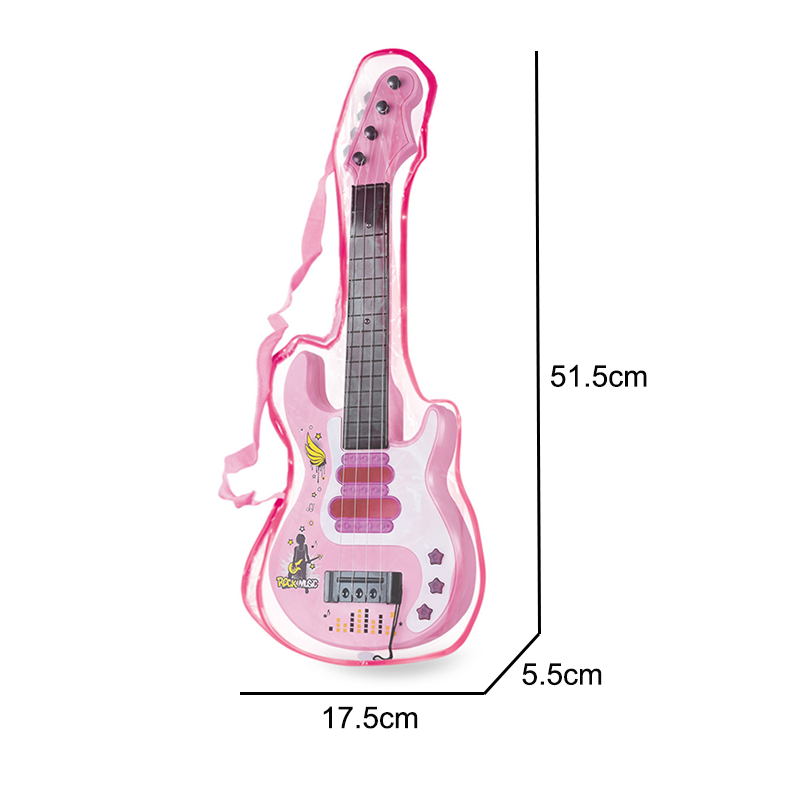 B/O Guitar With Light And Music 2-C Ass'D